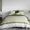 Atelier Du Coton Housse de couette 260x240 NAYAA + 2 taies coton 57 fils Online