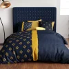 Atelier Du Coton Housse de couette 240x220 NIL + 2 taies coton 57 fils