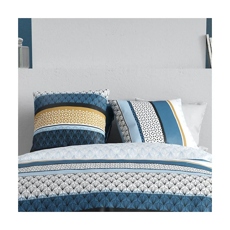 Atelier Du Coton Housse de couette 240x220 OSIS + 2 taies coton 57 fils