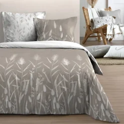 STOF Housse de couette 260x240 PAMPA + 2 taies coton 57 fils Best