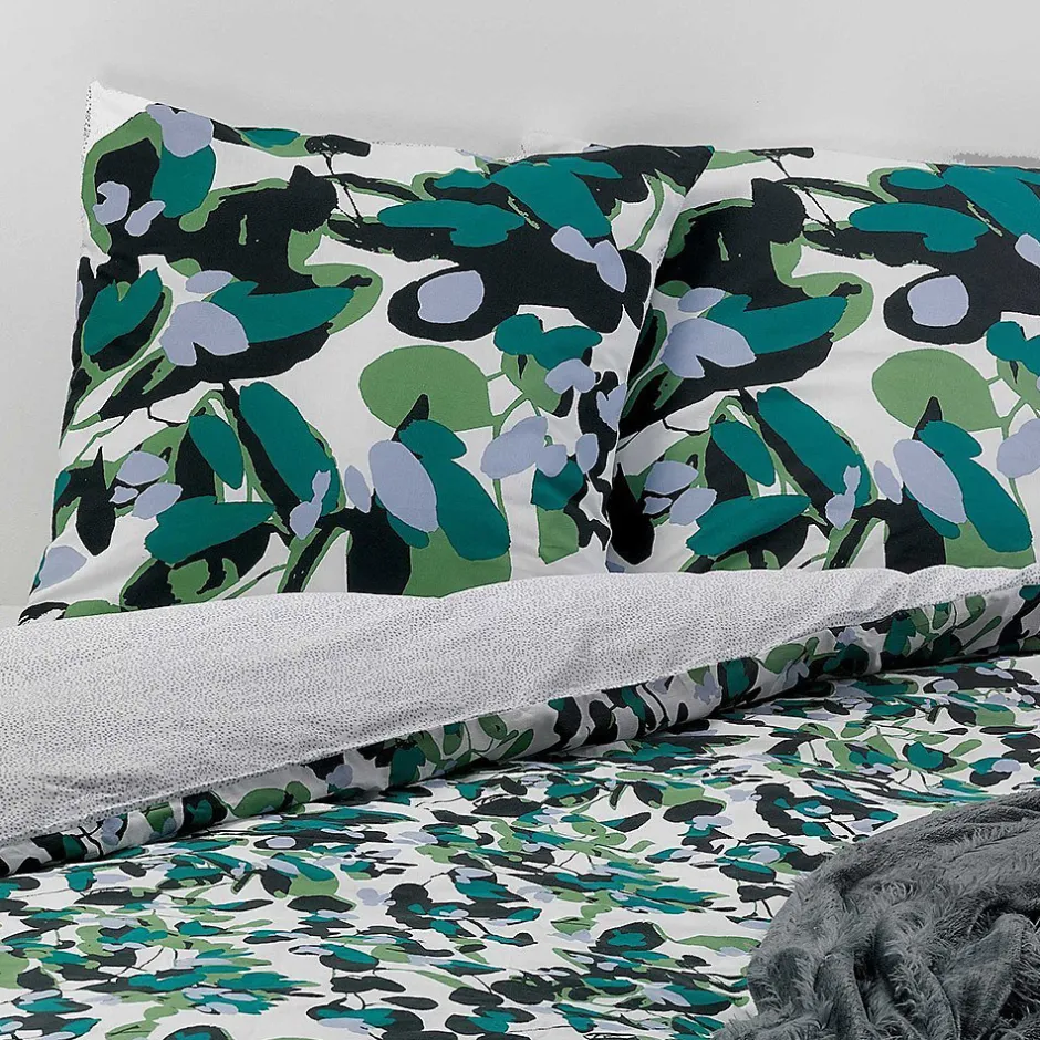 100Comfort Housse de couette 260x240 Sanae + 2 taies 100% coton