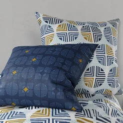 Atelier Du Coton Housse de couette 240x220 Sirius + 2 taies coton 57 fils