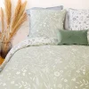 Cote Deco Housse de couette 240x220 Susie Satin + 2 taies 100% coton 78 fils Best