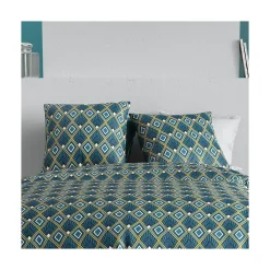 Atelier Du Coton Housse de couette 260x240 TRISKA + 2 taies coton 57 fils Online