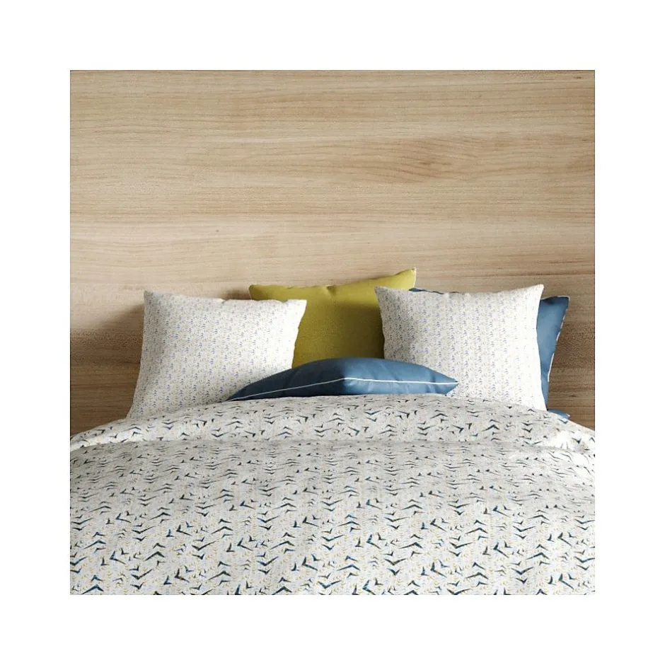 Atelier Du Coton Housse de couette 260x240 VITA + 2 taies coton 57 fils