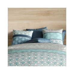 Atelier Du Coton Housse de couette 240x220 ZIRCON + 2 taies coton 57 fils Outlet