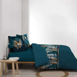 Douceur D'Intérieur Housse de couette 240x220cm + 2 taies ALIANOR 100% coton New