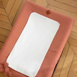 Sevira Kids Housse de matelas à langer en gaze de coton Jeanne New