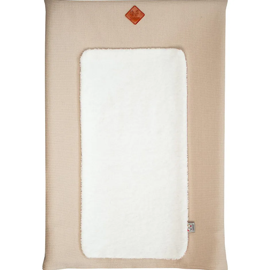 Sevira Kids Housse de matelas à langer Nid d'abeille