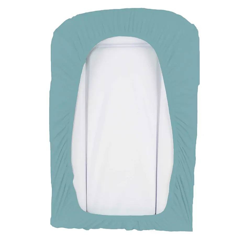 Domiva Housse de matelas à langer en éponge bouclette (50x75 cm - Bleu) Discount