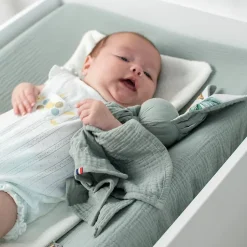Sevira Kids Housse de matelas à langer + éponge bambou Jeanne Clearance