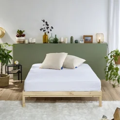 Bleu Calin Housse Intégrale matelas Anti-punaises de lit 140x190cm