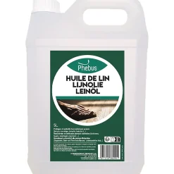 Phebus Huile de lin pour protéger 5L New