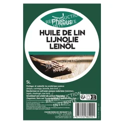 Phebus Huile de lin pour protéger 5L New