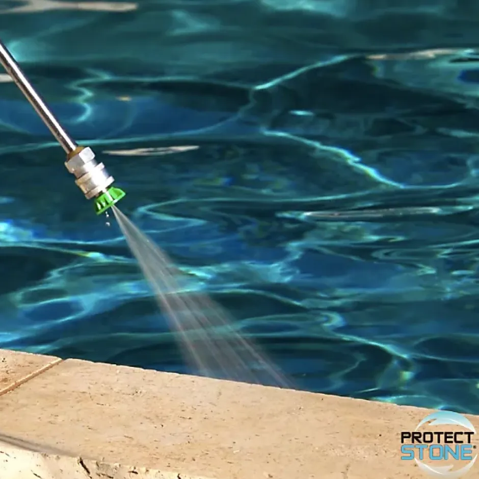 Protect stone Hydrofuge Travertin & Terrasse - Imperméabilisant Oléofuge Pierre Naturelle, Béton Protection Longue Durée Int/Ext 1L (20m²) Sale
