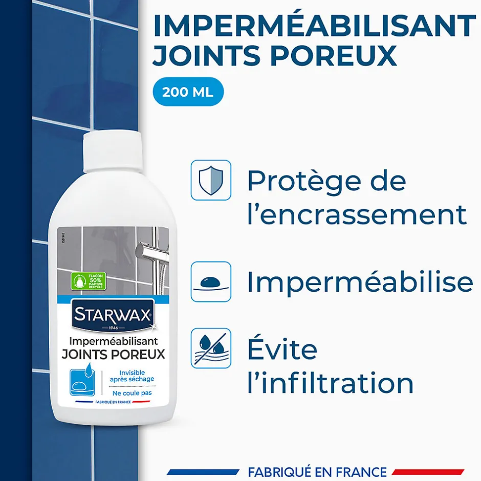 Starwax Imperméabilisant joints de carrelage 200ml