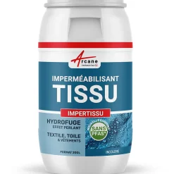 Arcane Industries IMPERMEABILISANT ANTI-TACHES ET HYDROFUGE POUR TISSU - IMPERTISSU - 200 L (jusqu'à 2000 m²) -