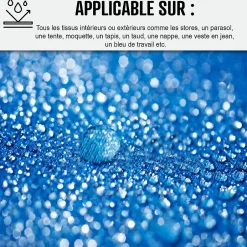 Arcane Industries IMPERMEABILISANT ANTI-TACHES ET HYDROFUGE POUR TISSU - IMPERTISSU - 2.5 L (jusqu'à 25 m²) - Best