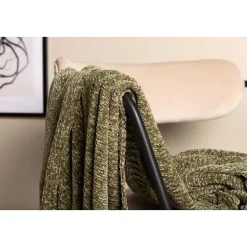 Venture Home Jeté de canapé en polyester chenille Ally 170x130 cm