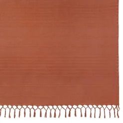 Atmosphera Créateur D'Intérieur Jeté de lit Anjali 220x160 terracotta en coton - Atmosphera Sale