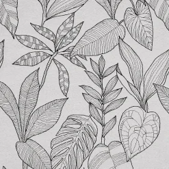 Linder Jeté de lit aux feuilles stylisées (240x260 cm - Beige)