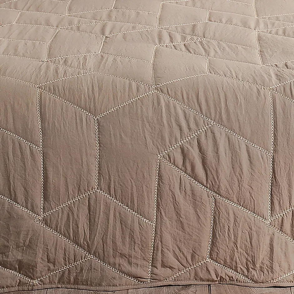 Linder Jeté de lit Calisson (150x200 cm - Ecru) New