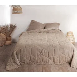 Linder Jeté de lit Calisson (250x260 cm - Ecru) New