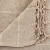 Atmosphera Créateur D'Intérieur Jeté de lit en coton - lin 160x220 cm - Atmosphera