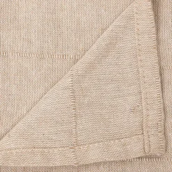 Atmosphera Créateur D'Intérieur Jeté de lit Pollie coton 150x200cm- Beige- Atmosphera New