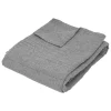 Atmosphera Créateur D'Intérieur Jeté de lit Pollie coton 150x200cm- Gris- Atmosphera Best