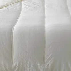 Linder Jeté de lit uni (180x240 cm - Crème)