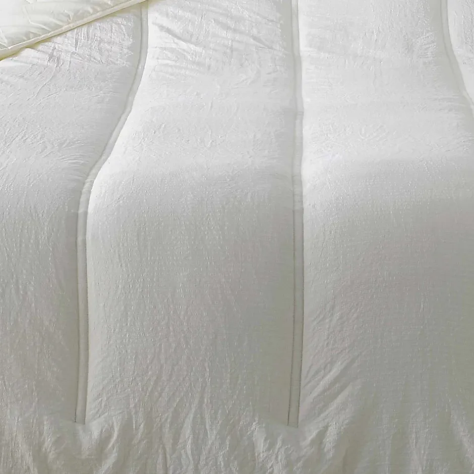 Linder Jeté de lit uni (230x250 cm - Crème) Sale