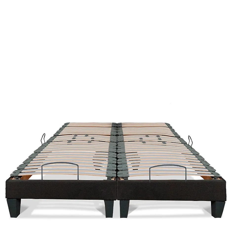 Bellecour Jeu de 2 sommiers électriques Amiral 2x70x190 cm Lattes Sale