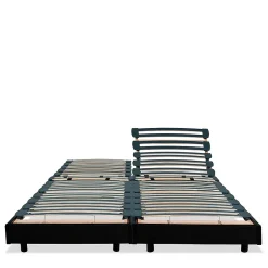Bellecour Jeu de 2 sommiers électriques Flex 2x80x200 cm Lattes Clearance