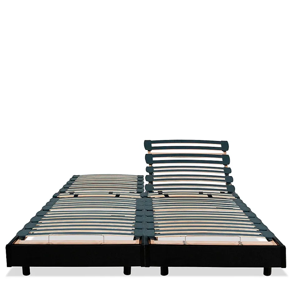 Bellecour Jeu de 2 sommiers électriques Flex 2x80x200 cm Lattes Clearance