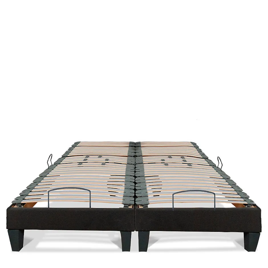 Bellecour Jeu de 2 sommiers électriques Amiral 2x70x200 cm Lattes