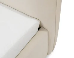 Best Mobilier John - lit coffre - 180x200 cm - en velours - sommier inclus -