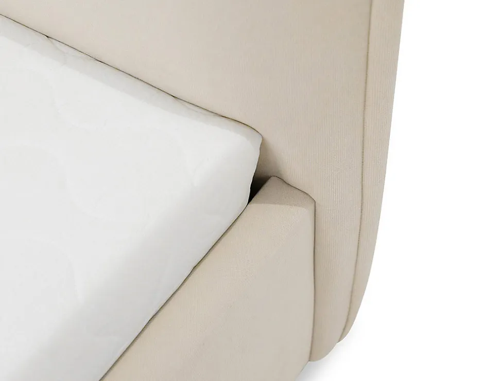 Best Mobilier John - lit coffre - 180x200 cm - en velours - sommier inclus -
