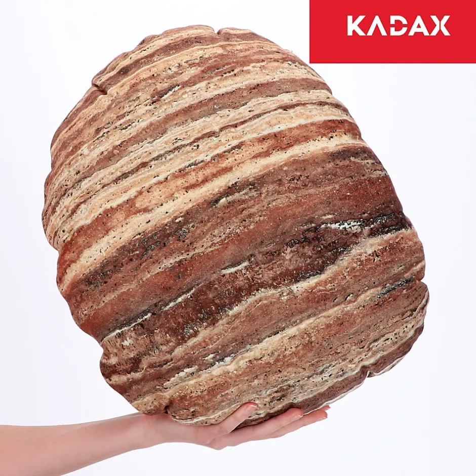 Kadax Oreiller décoratif Jasiek 38x30cm doux