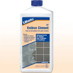 Lithofin KF Enlève-Ciment - Enlève-ciment céramique - - 1 L