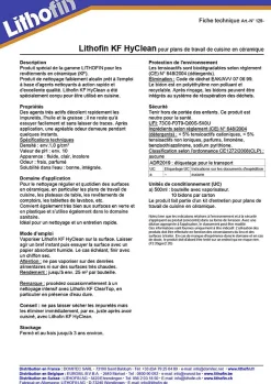 Lithofin KF HyClean - Nettoyage rapide et quotidien de la céramique - - 0,5 L - Spray