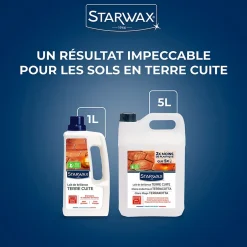 Starwax Lait de brillance tomettes et terres cuites 5L Sale