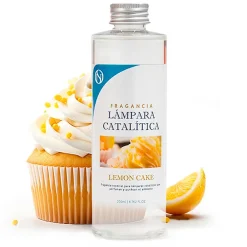 Mamamanuela Lampe catalytique Aqua Marina + Parfum Lemon Cake 500 ml - Élimine les mauvaises odeurs, parfume et améliore la qualité de l'air