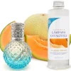 Mamamanuela Lampe catalytique Blue Diamonds + Parfum Waikiki Melon 500 ml - Élimine mauvaises odeurs, parfume et améliore qualité de l'air