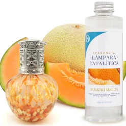 Mamamanuela Lampe catalytique Drops Orange + Parfum Waikiki Melon 500 ml - Élimine mauvaises odeurs, parfume et améliore la qualité de l'air Discount