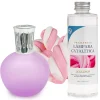 Mamamanuela Lampe catalytique Fuchsia Mat + Parfum Lollipop 500 ml - Élimine les mauvaises odeurs, parfume et améliore la qualité de l'air