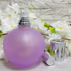 Mamamanuela Lampe catalytique Fuchsia Mat + Parfum Cotton Clean 200 ml - Élimine les mauvaises odeurs, parfume et améliore la qualité de l'air New