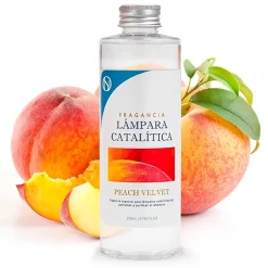 Mamamanuela Lampe catalytique Mosaïque Blanc + Arôme Peach Velvet 500 ml - Élimine mauvaises odeurs, parfume et améliore la qualité de l'air Discount