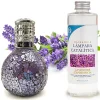 Mamamanuela Lampe catalytique Mosaïque de minuit + Lavender Expression 500 ml - Élimine mauvaises odeurs, parfume et améliore qualité de l'air