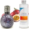 Mamamanuela Lampe catalytique Mosaïque de minuit + Caribbean Passion 200 ml - Élimine mauvaises odeurs, parfume et améliore qualité de l'air